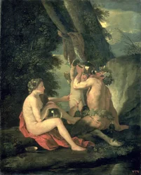 Szatír és nimfa, 1630